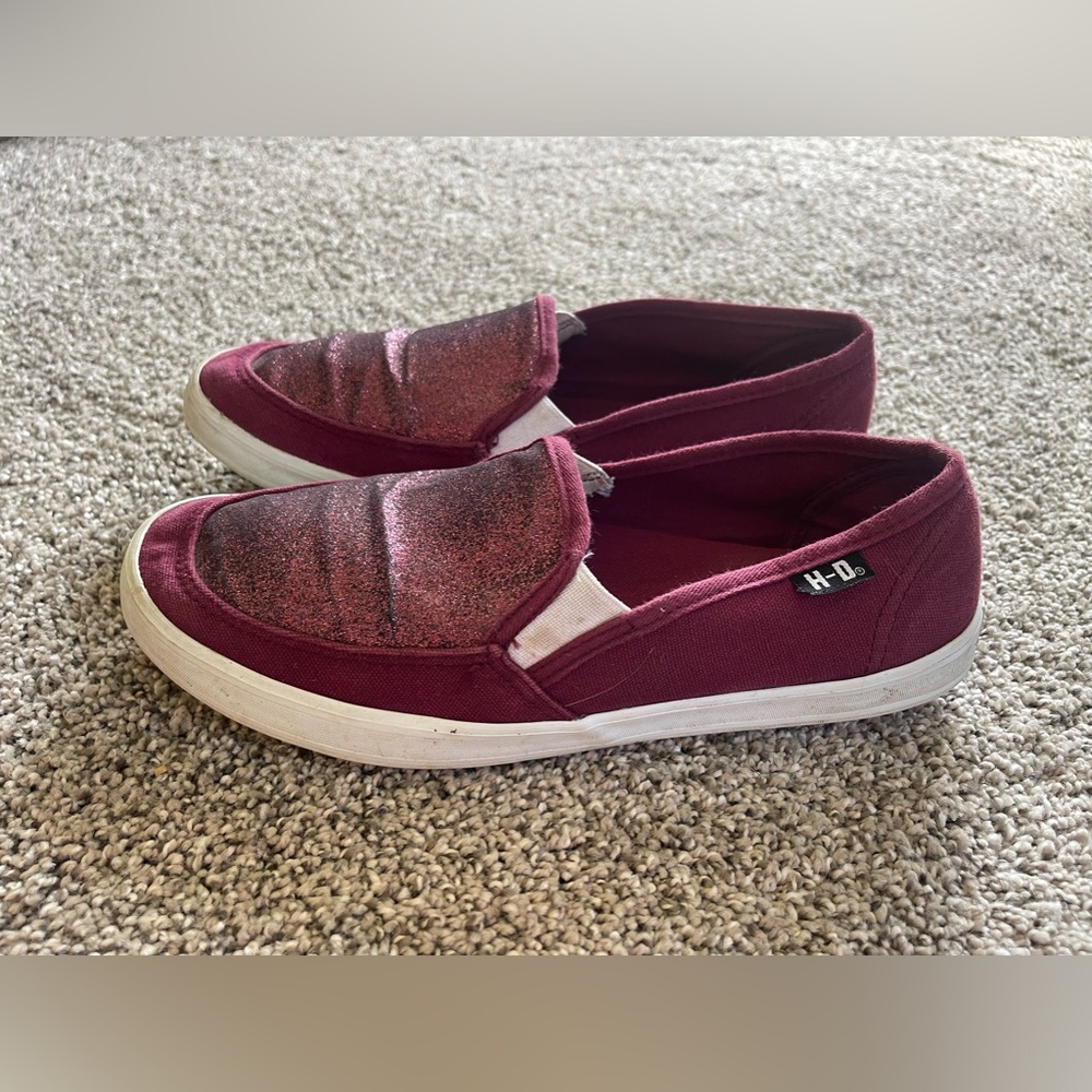 Harley Davidson Slip-On Sneaker🖤🧡